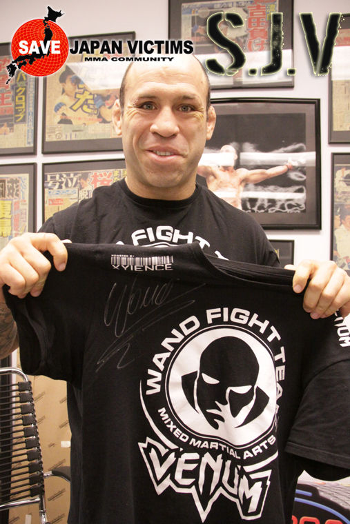 SJV ヴァンダレイ・シウバ 日本未発売 VENUM Tシャツ 直筆サイン
