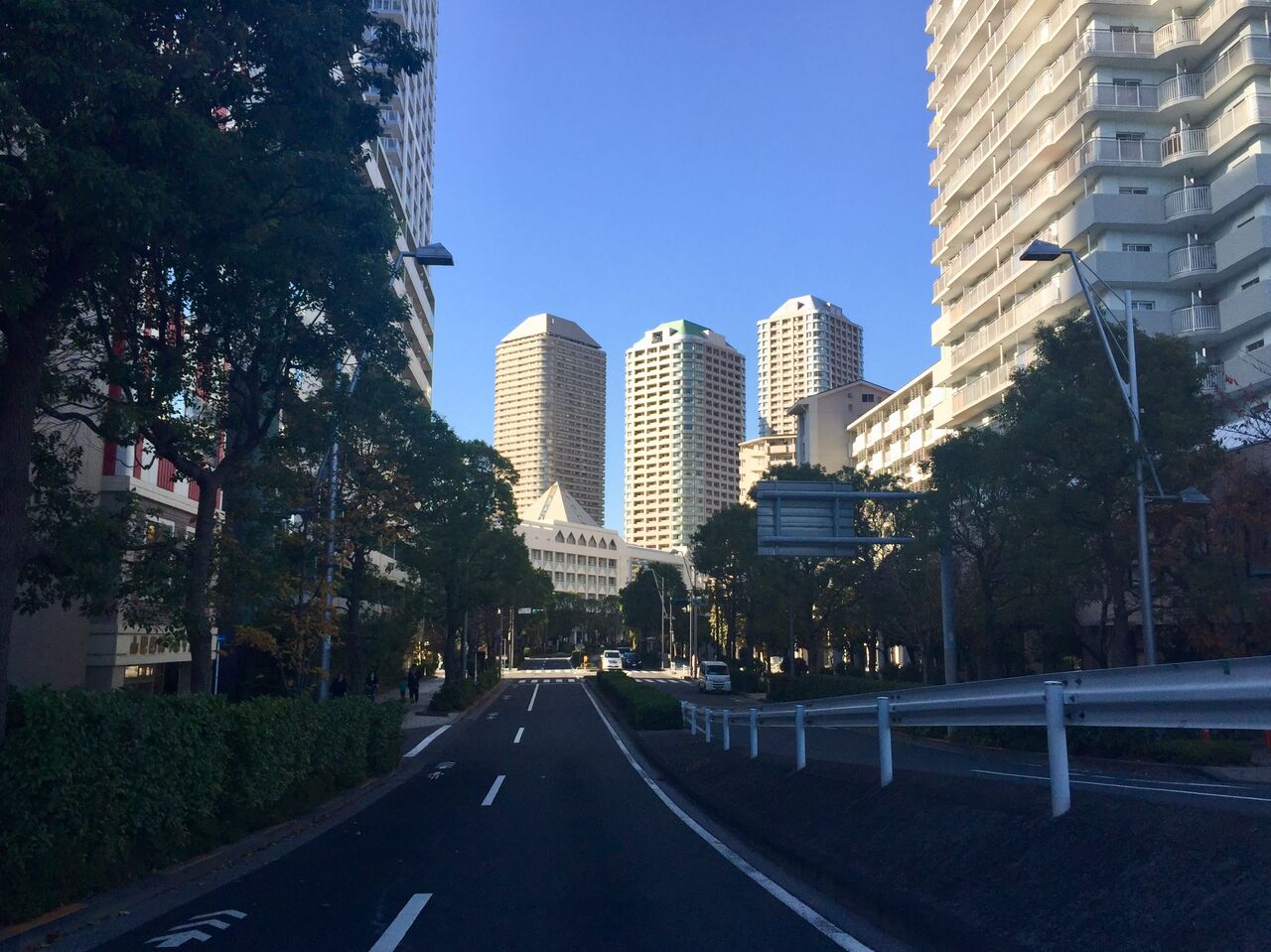 リバーシティ21の街並み 美艶画報