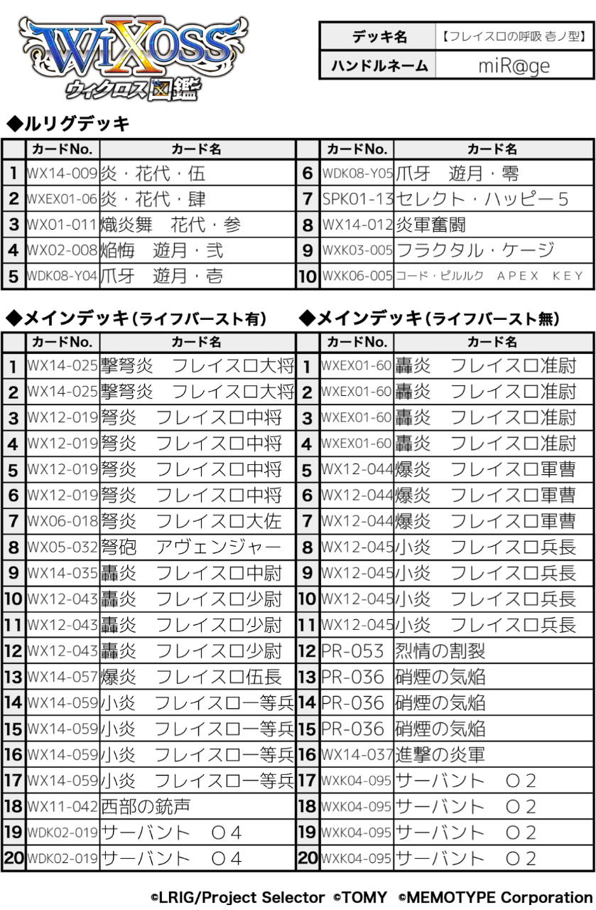 フレイスロ Apexキー試験採用型 エア決闘者は思考する