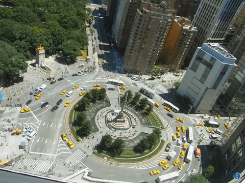 Adorabe-Aerial-View-Of-Columbus-Circle-New-York