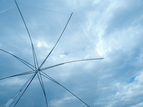 雨があがった!