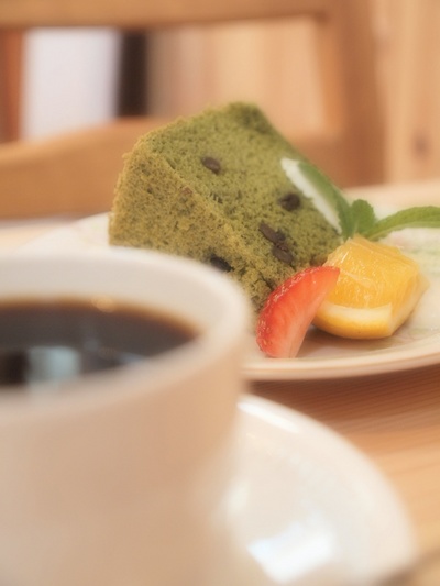 コーヒー&シフォンケーキ