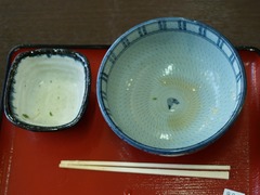 ぺろり。