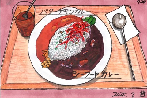 250720マンドリルカレー1