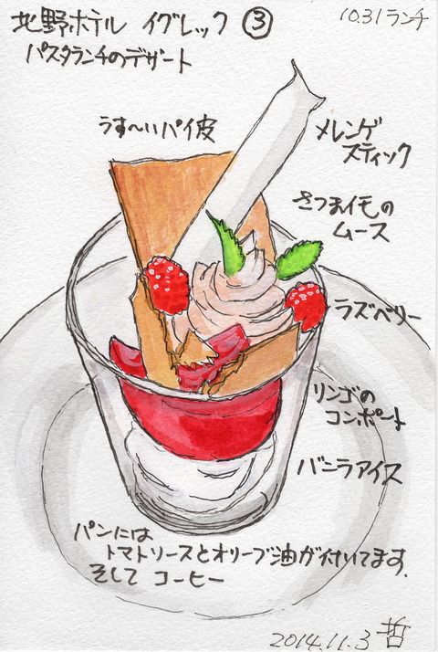 北野ホテル　デザート