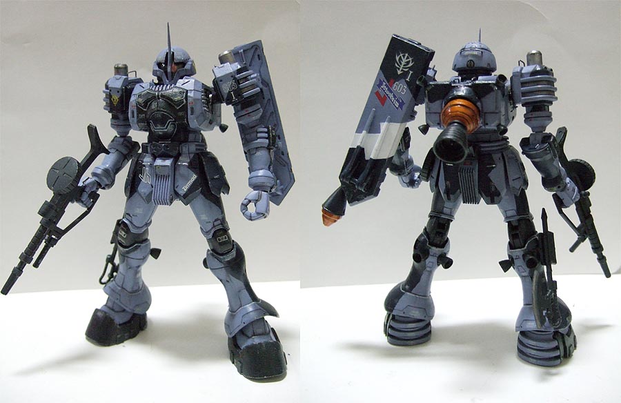 Hgucヅダ完成 プラモ作成不定期雑記