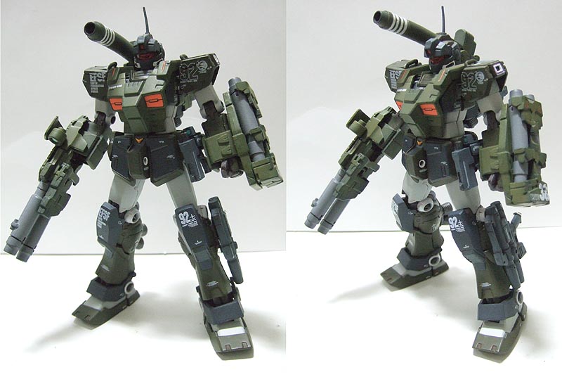 Gffジムスナイパーカスタム プラモ作成不定期雑記