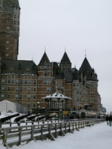 シャトーフロントナックお城型のホテル