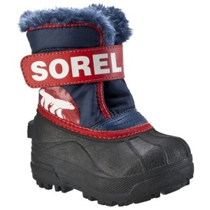 Sorel toddler's snow commander boots, blue