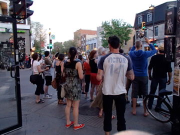 Manifestation de casserole,May24,2012, 夜8時過ぎ