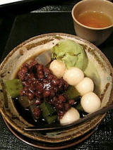 抹茶あんみつ