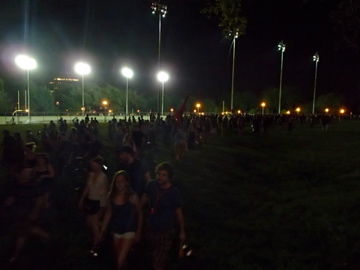 すごい人の列。。。夜10時過ぎ