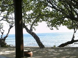 Taman Sali Bali Cottageのプライベートビーチ