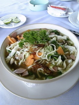 私のクリスマスランチ(ラーメン)