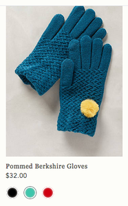 anthropologie gloves 32$