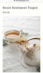 anthropologie teapot