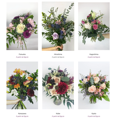 kyoto fleurs