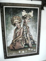 バリの絵1@ウブド