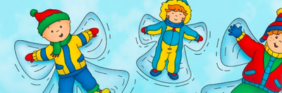 Caillou��Snow Angel