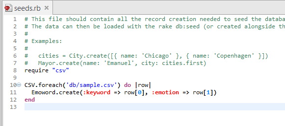 Csvファイルをherokuのdbに反映する 犬をこよなく愛する技術者のブログ