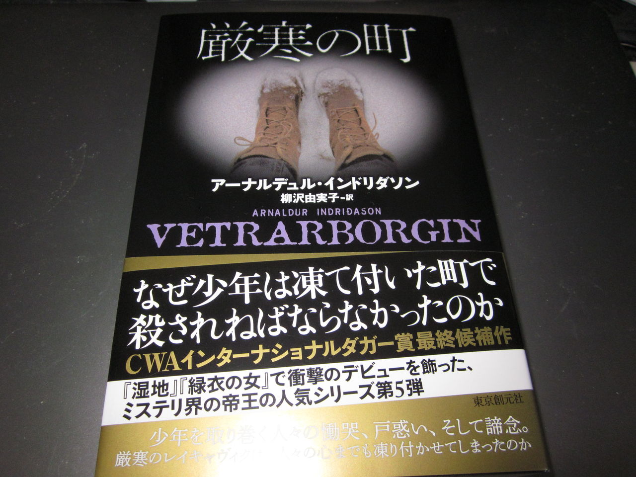 厳寒の町 アーナルデュル インドリダソン 武藤吐夢 Blog