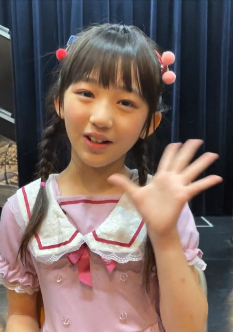 石松結菜握手動画