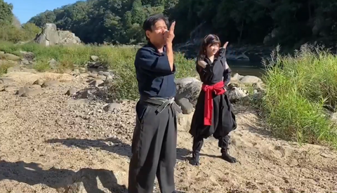 菖蒲まりん忍者