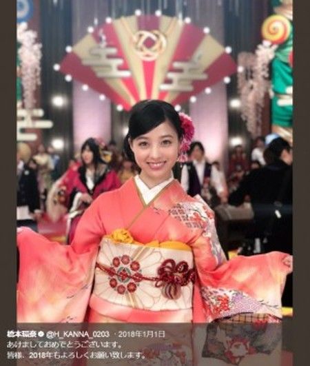 【画像】＜橋本環奈＞2018年初ツイートは振袖姿！可愛すぎて2時間で約6万以上のいいね！！