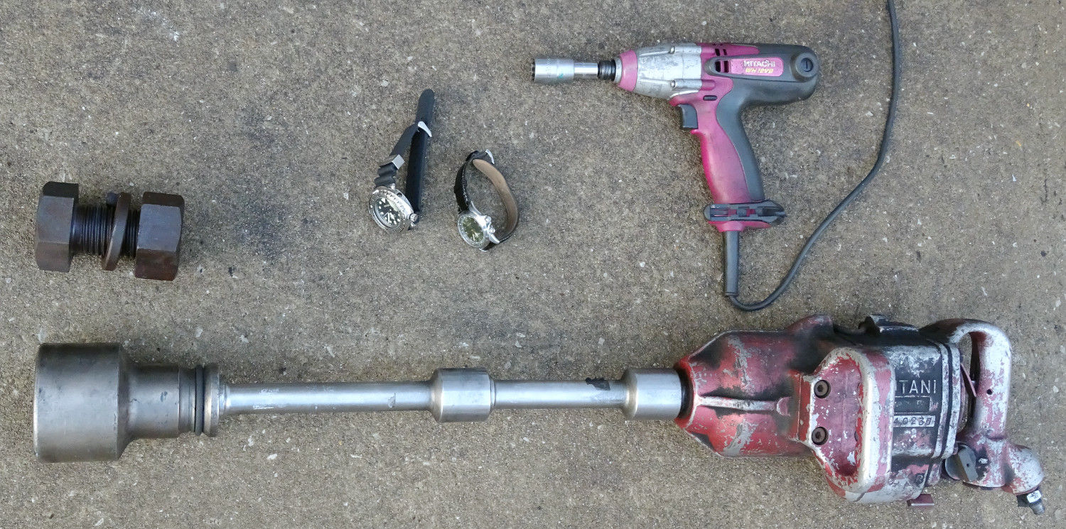 インパクト レンチとハンマー ダイバーズウオッチカスタムのblog