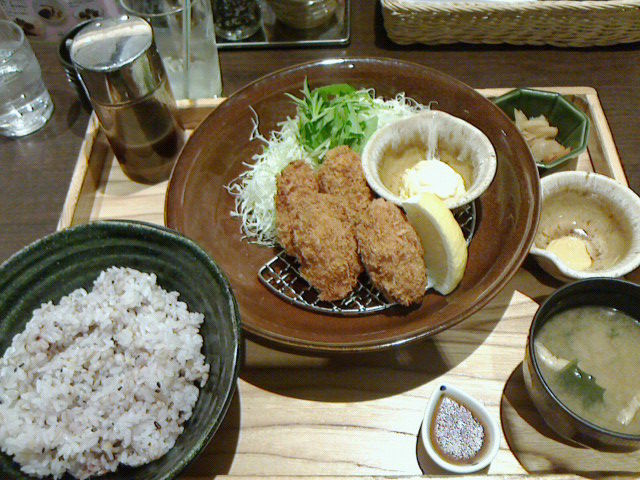 大戸屋 阪奈菅原店 カキフライ定食 奈良市 奈良ｂ級グルメ日記