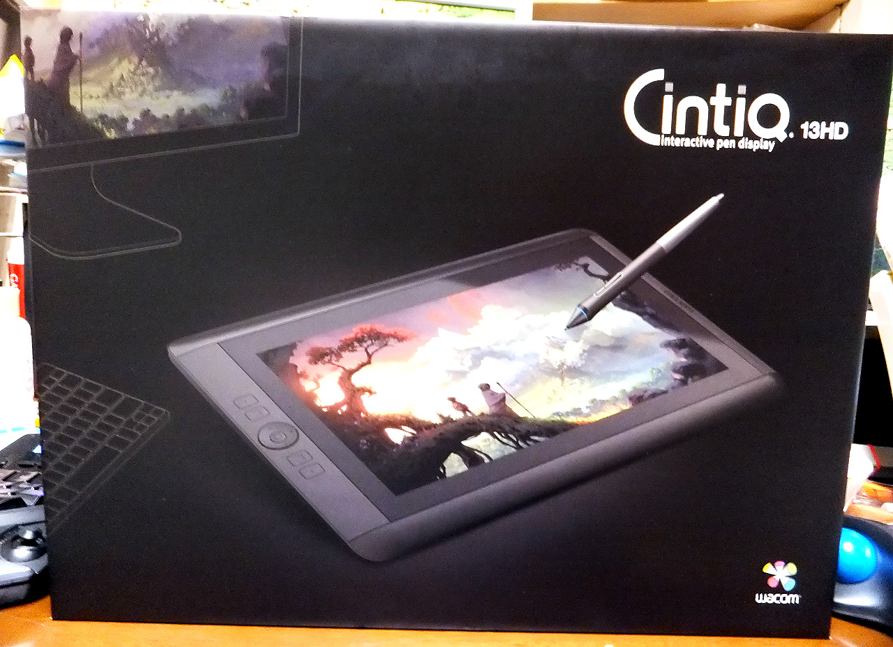 Cintiq13hdレビュー 液晶ペンタブレット モレブログ
