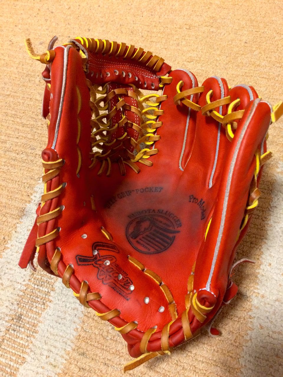 息子のグラブ Baseball凡人のblog