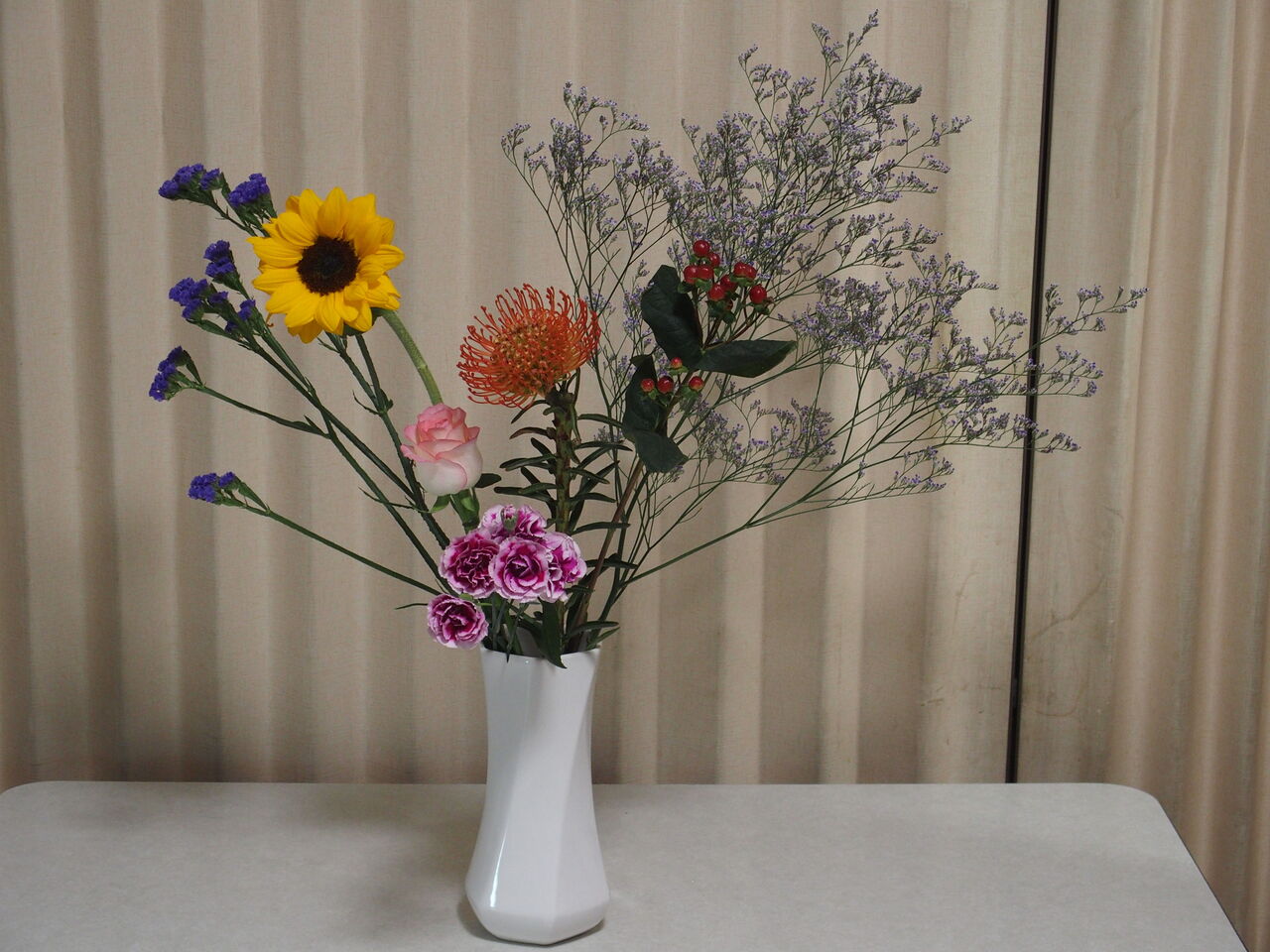 ５１５ 花と植物図鑑２４００ ブルーファンタジア スターチス 癒しの高次元気功 天界