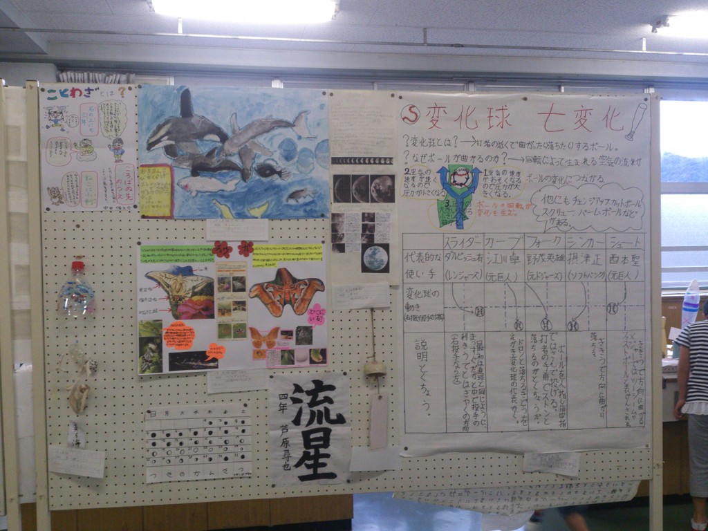 夏休み工作展 ちょっとだけひとりごと