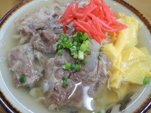 北谷の浜屋そば 沖縄