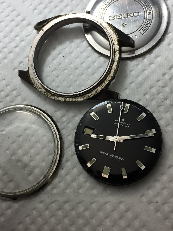 □ SEIKO SPORTSMAN 17J 6602-9982 （1968年 昭和43年製） : 僕