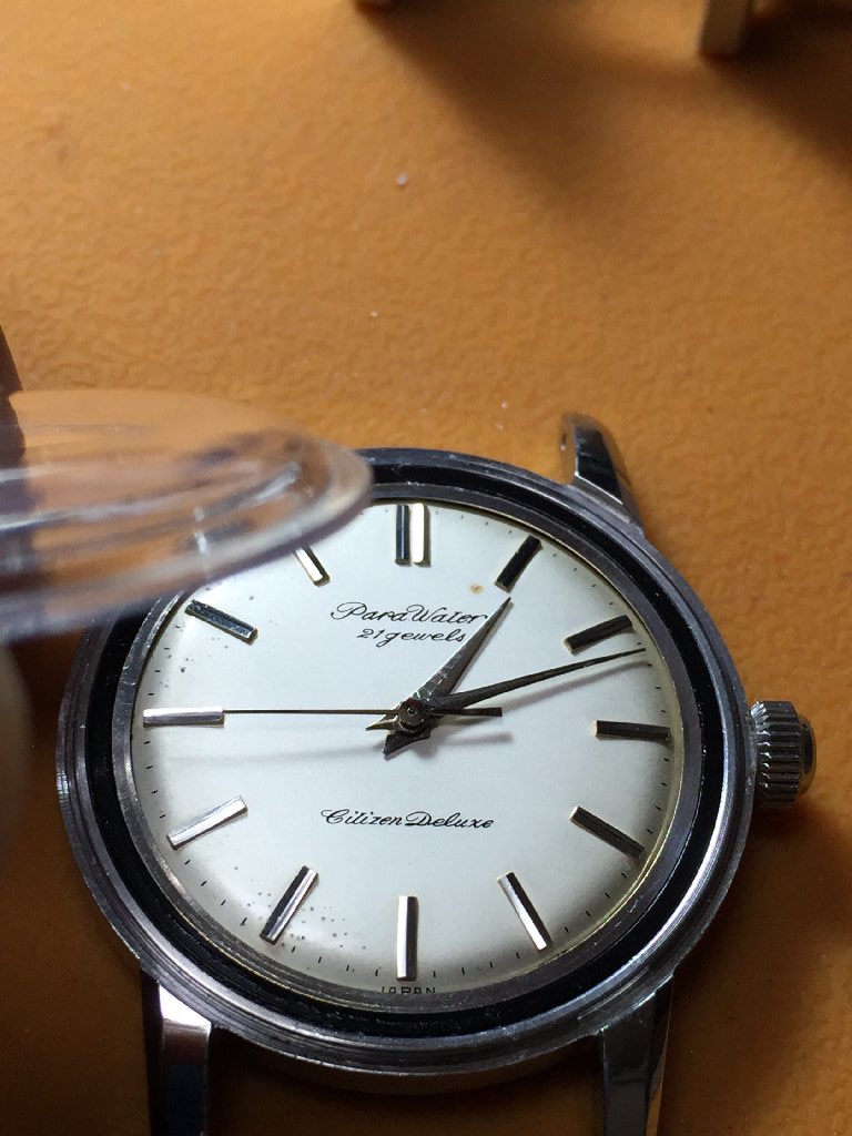 □ CITIZEN DELUX PARAWATER 21J Ref.1307056 (1961年 昭和36年 □ CITIZEN DELUX PARAWATER 21J Ref.1307056 (1961年 昭和36年