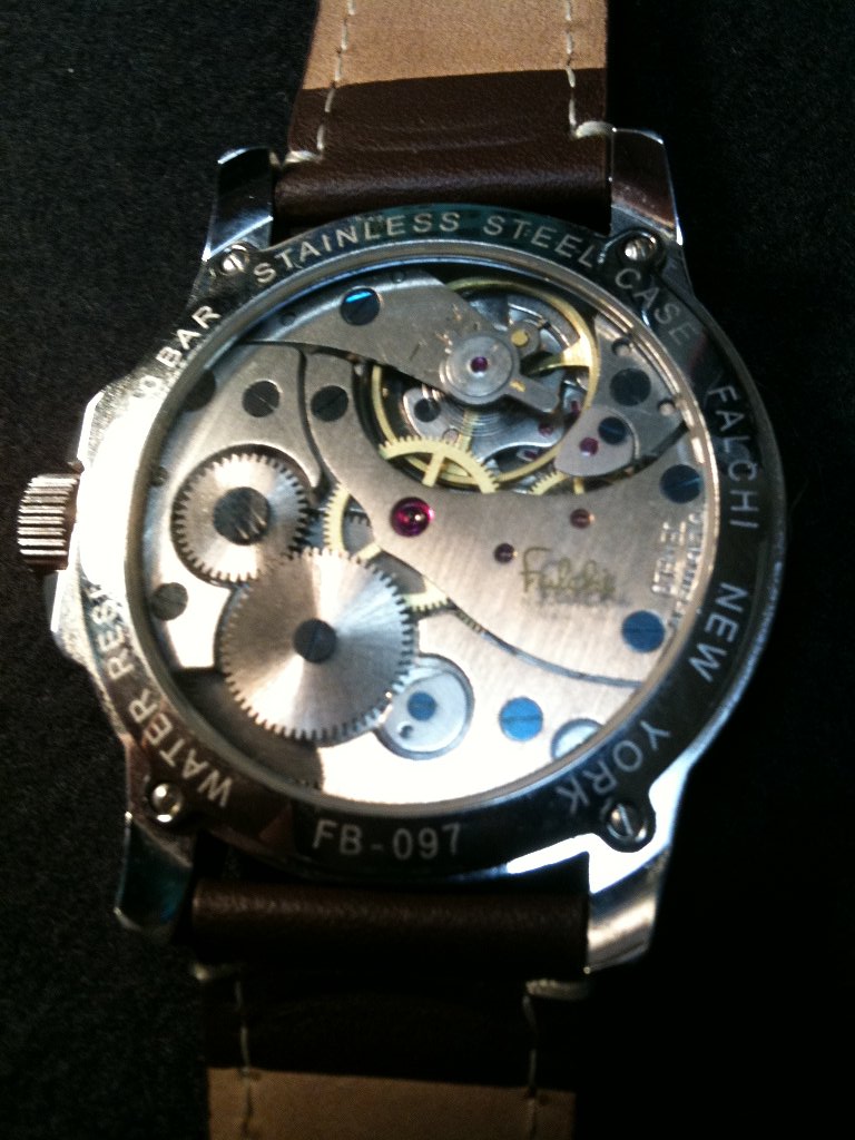 □FALCHI NEW YORK FB-097 HAND WINDING MECHANICAL ファルチ