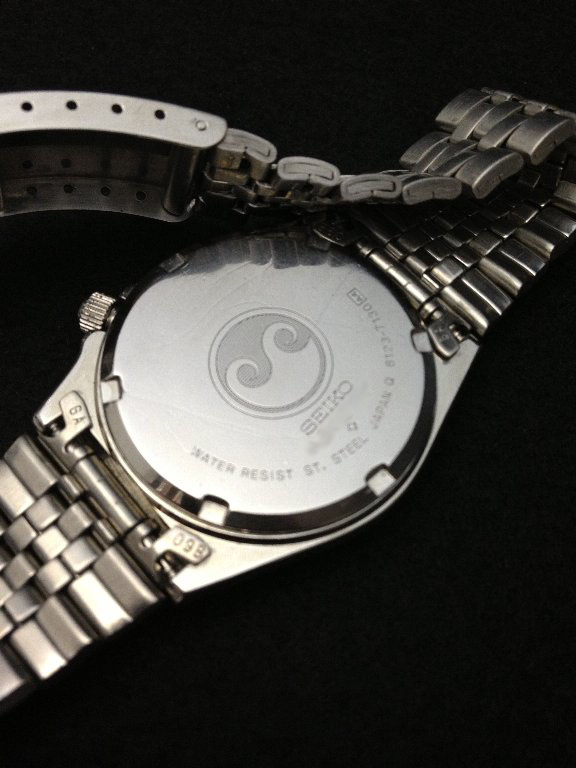 □ SEIKO CHRONOS QUARTZ 1985年 (昭和60年)製造 : 僕と猫と時計と