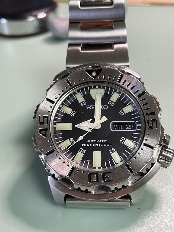 □もはやクラッシック 初代SEIKO Classic Black Monster 7S26