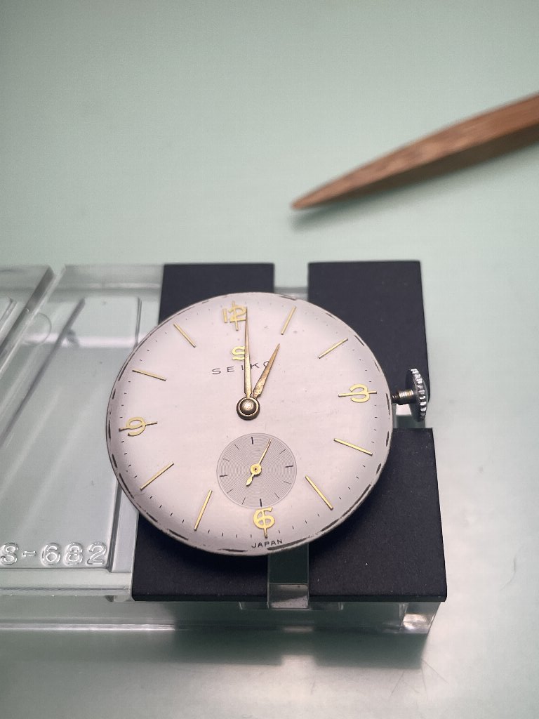 □昭和戦後まもなくの時計 SEIKO 新10B型（1940年代後半～1950