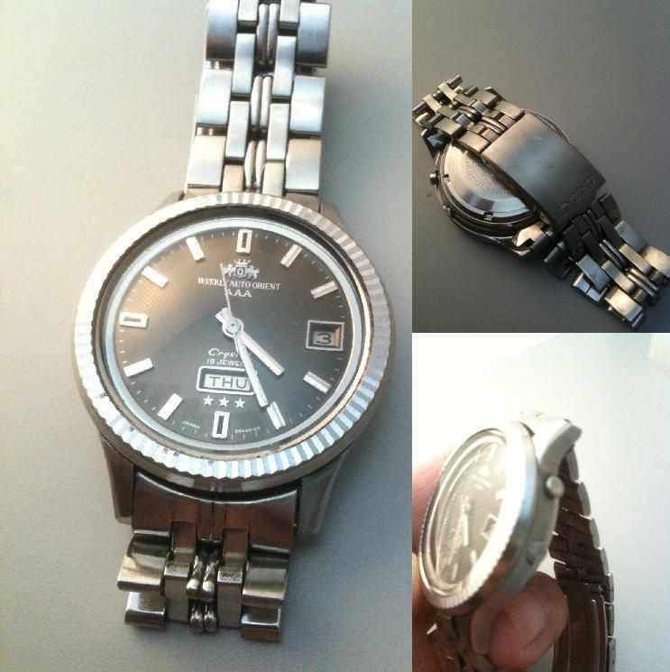 □orient WEEKLY AUTO ORIENT AAA crystal ウィークリーオート