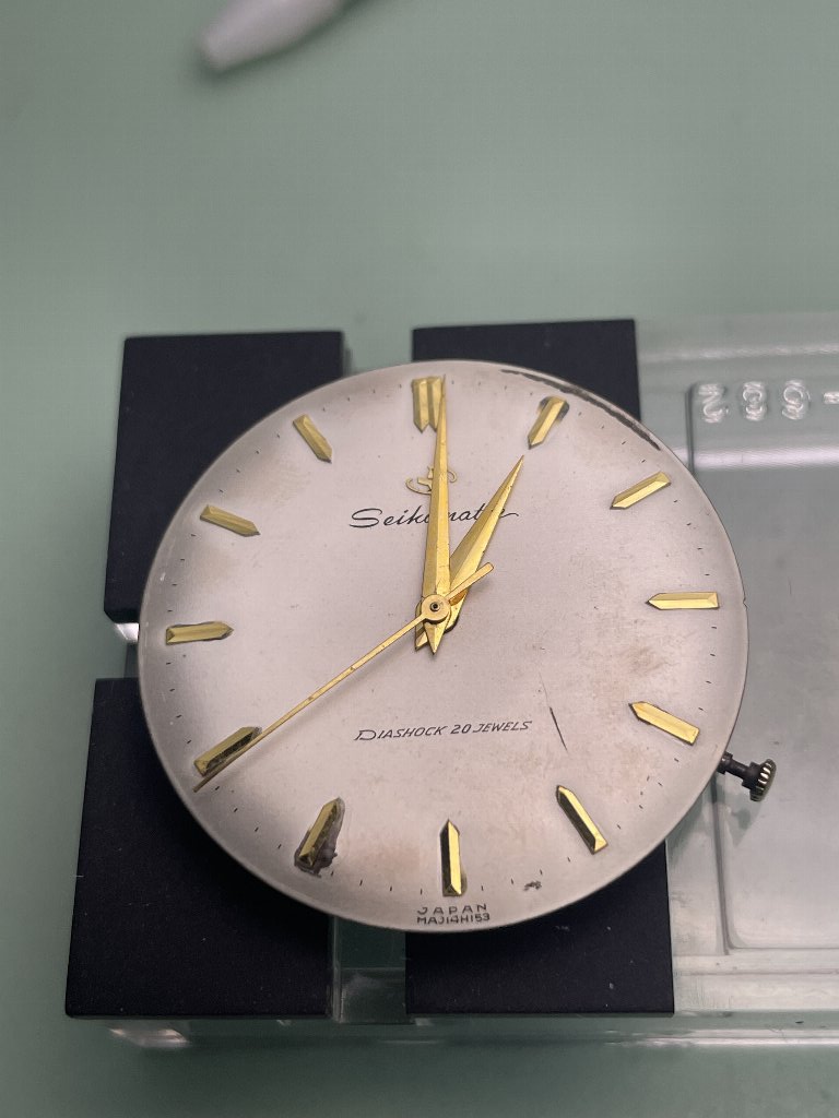 □昭和の時計 Seiko Seikomatic 20 jewels （1960年頃 昭和35年