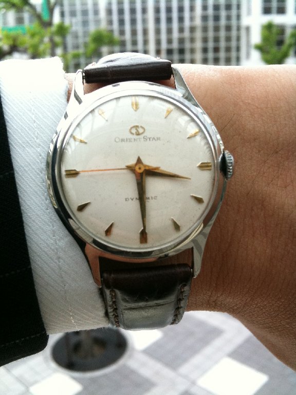 □OrientStar Dynamic 11Jewels 1950年代製? オリエントスター □OrientStar Dynamic 11Jewels 1950年代製? オリエントスター