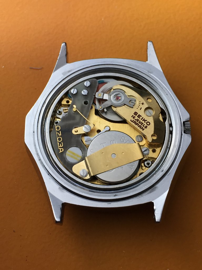 □ SEIKO ELNIX 0703-7070 電磁テンプ式 1974年製造 (昭和48年 □ SEIKO ELNIX 0703-7070 電磁テンプ式 1974年製造 (昭和48年