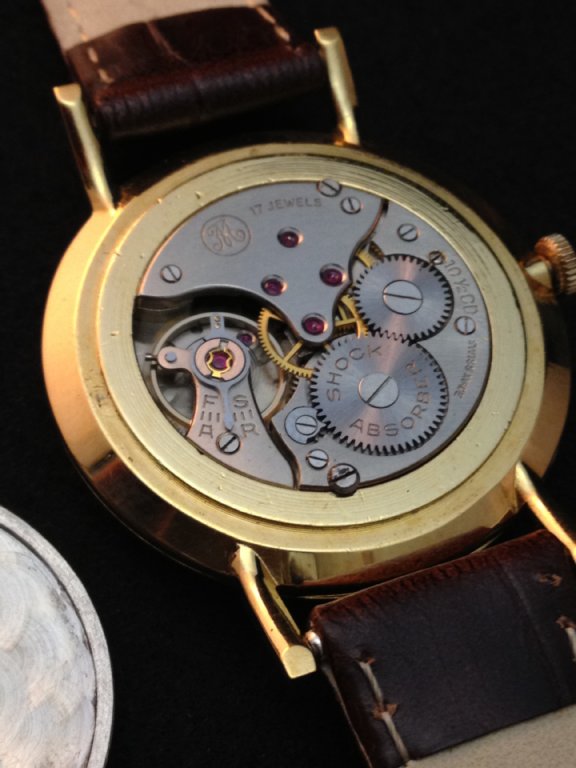 □ MOERIS 17Jewels Antimagnetic Swiss made 1950年代製造 : 僕