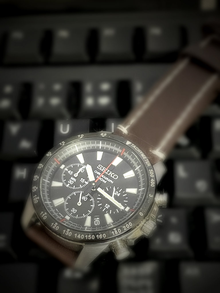 SEIKO クロノグラフ 100m防水 SSB031 T63-00D0 レア SEIKO