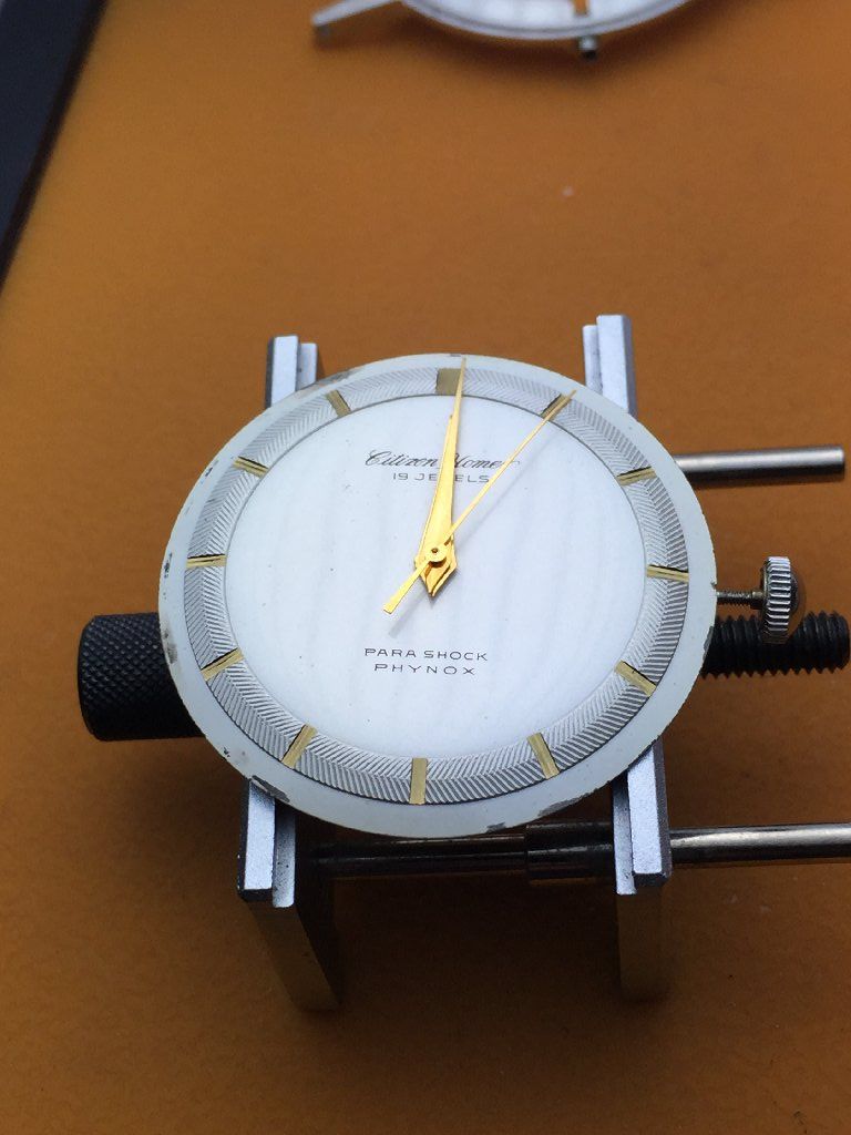 □ CITIZEN HOMER 19J PARASHOCK PHYNOX （1962年 昭和37年