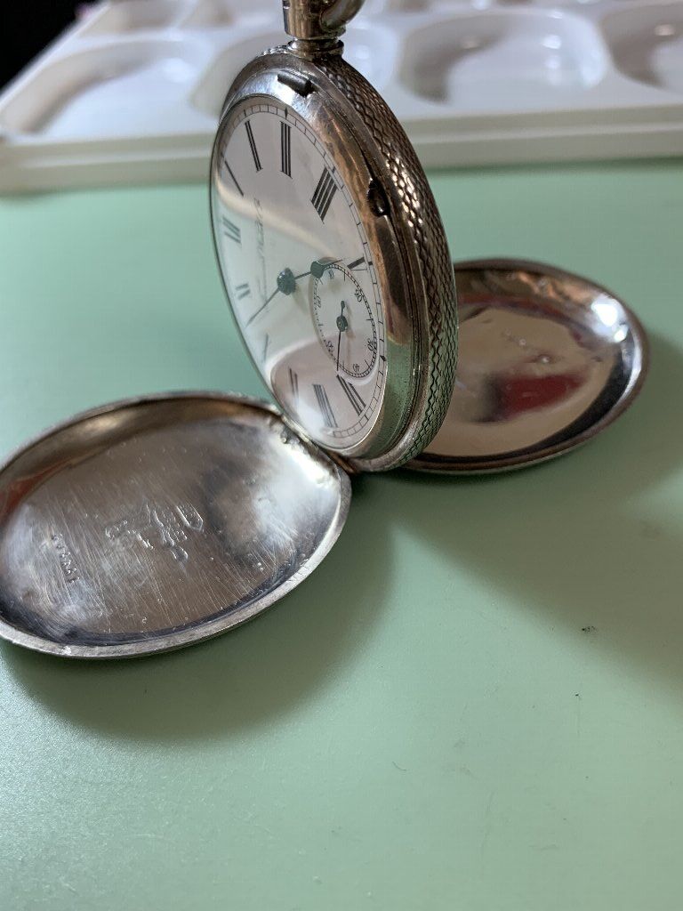 □ TAVANNES WATCH Co Pocketwatch (antique pocketwatch)1900 □ TAVANNES WATCH Co Pocketwatch (antique pocketwatch)1900