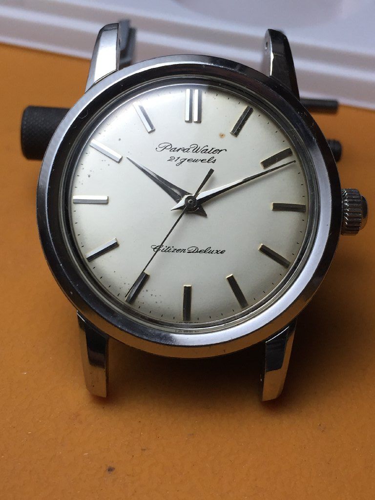 □ CITIZEN DELUX PARAWATER 21J Ref.1307056 (1961年 昭和36年 □ CITIZEN DELUX PARAWATER 21J Ref.1307056 (1961年 昭和36年